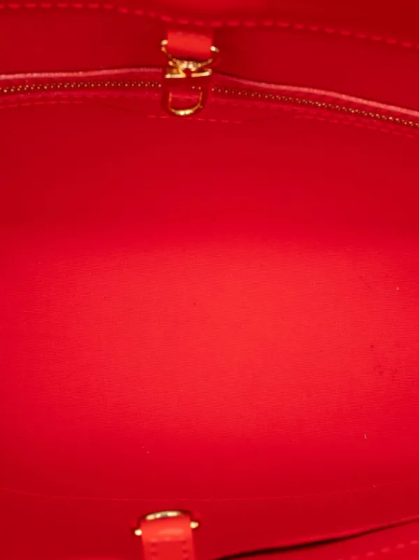 Louis Vuitton ヴェルニ トートバッグ レッド Louis Vuitton Pre-Owned 2012 モノグラム ヴェルニ アヴァロン MM