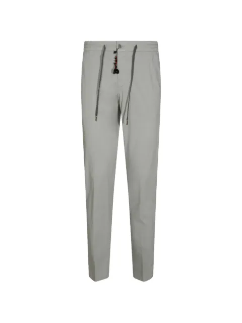 Marco Pescarolo Caracciolo drawstring-detail cotton trousers
