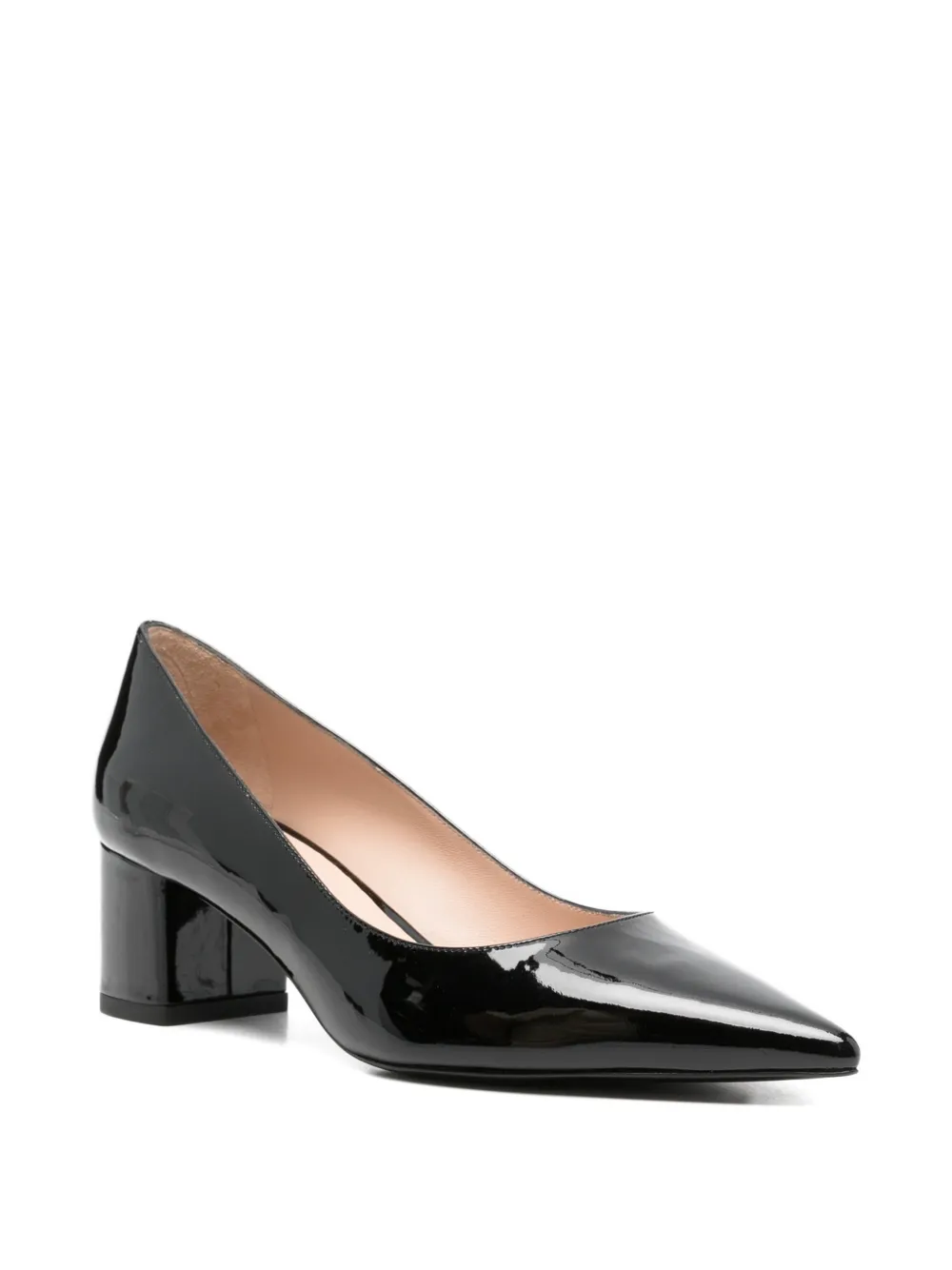 Stuart Weitzman Power block-heel pumps Zwart