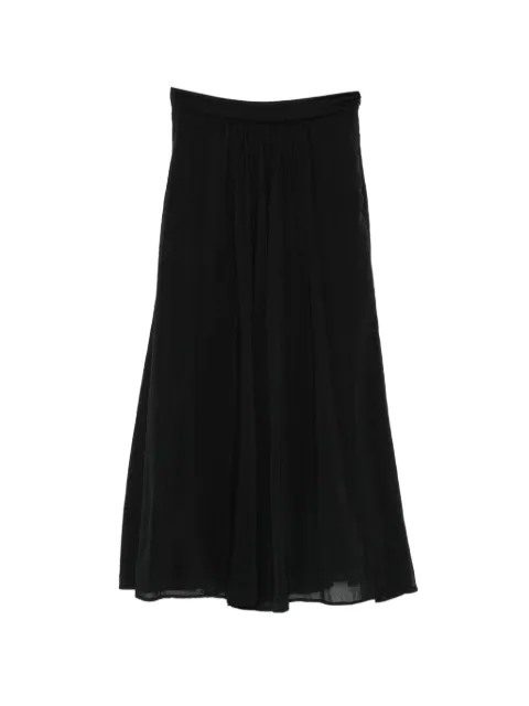 Forte Forte — zip-fastening midi skirt