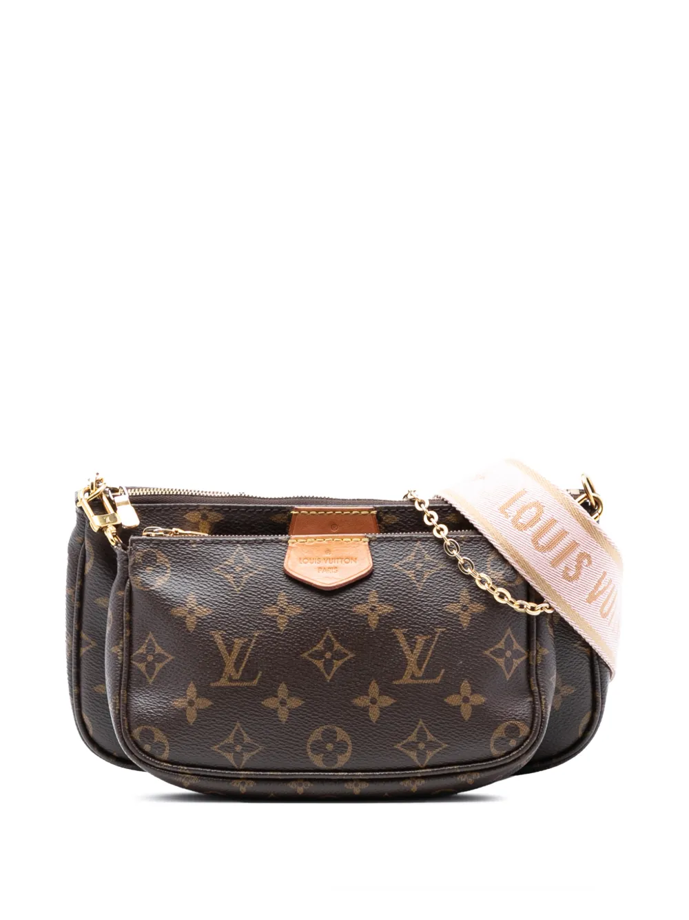 Louis Vuitton Pre-Owned 2021-2025 Monogram Multi Pochette Accessoires satchel - Marrone