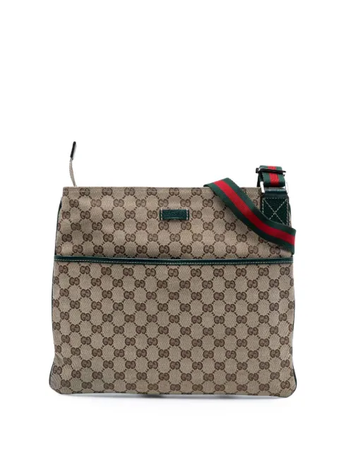Gucci Pre-Owned 2000-2015 GG Canvas Web crossbody bag