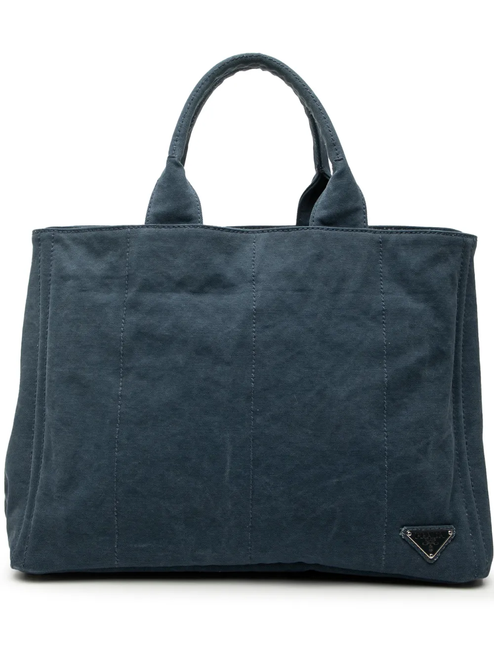Prada Pre-Owned 2013-2026 Denim tote bag - Blu