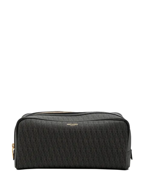 Saint Laurent Pre-Owned 2014 beschichtete Canvas-Kosmetiktasche