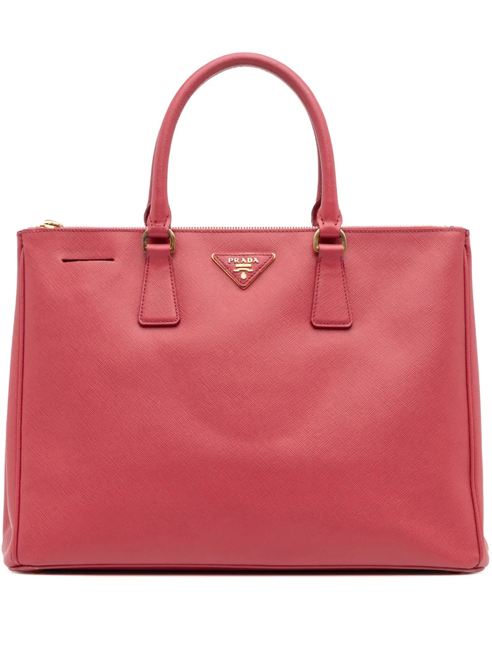 Prada Pre-Owned 2010-2025 Large Saffiano Lux Galleria Double Zip tote bag - Rosa