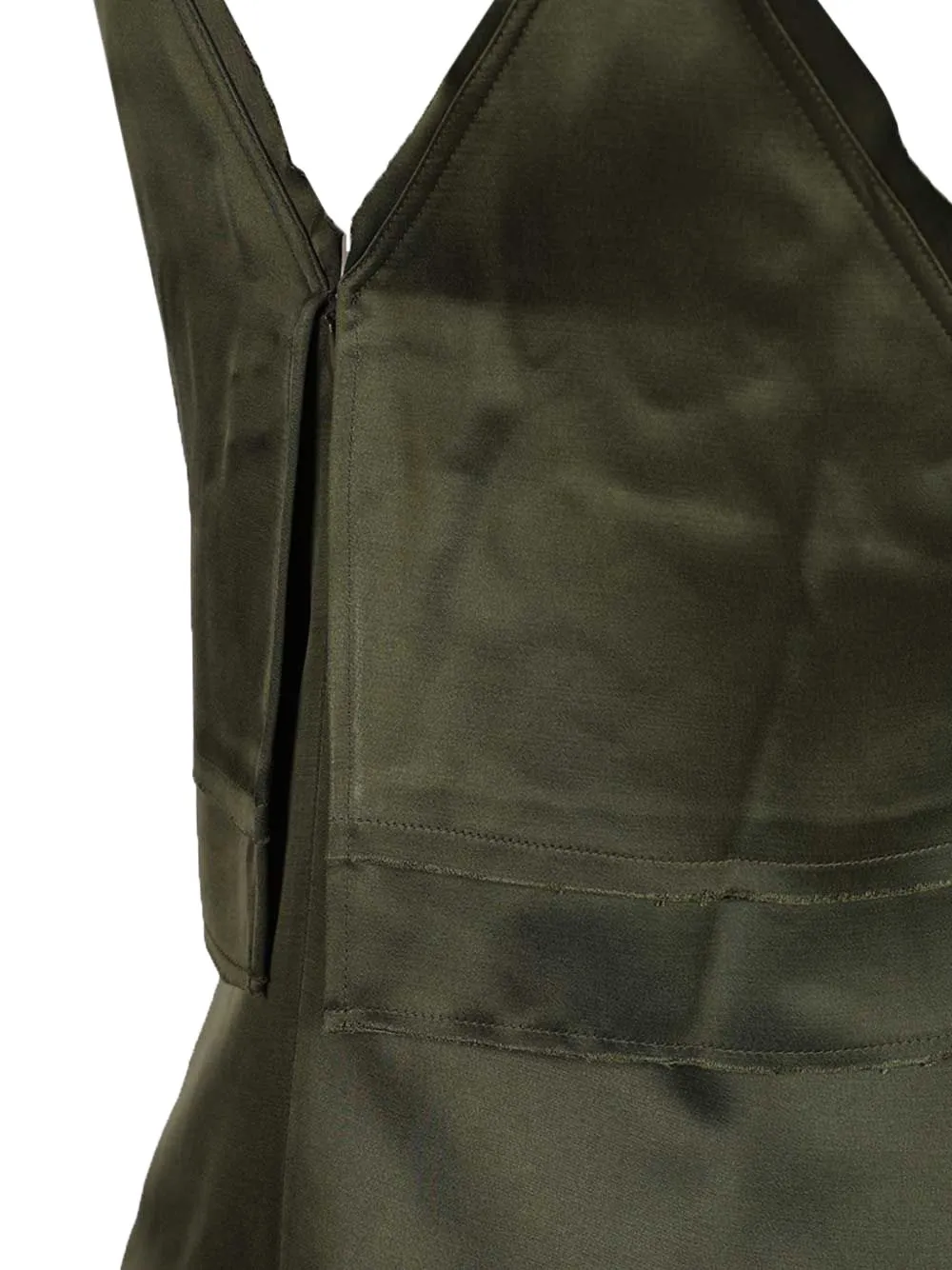 TOTEME Jurk met V-hals Groen
