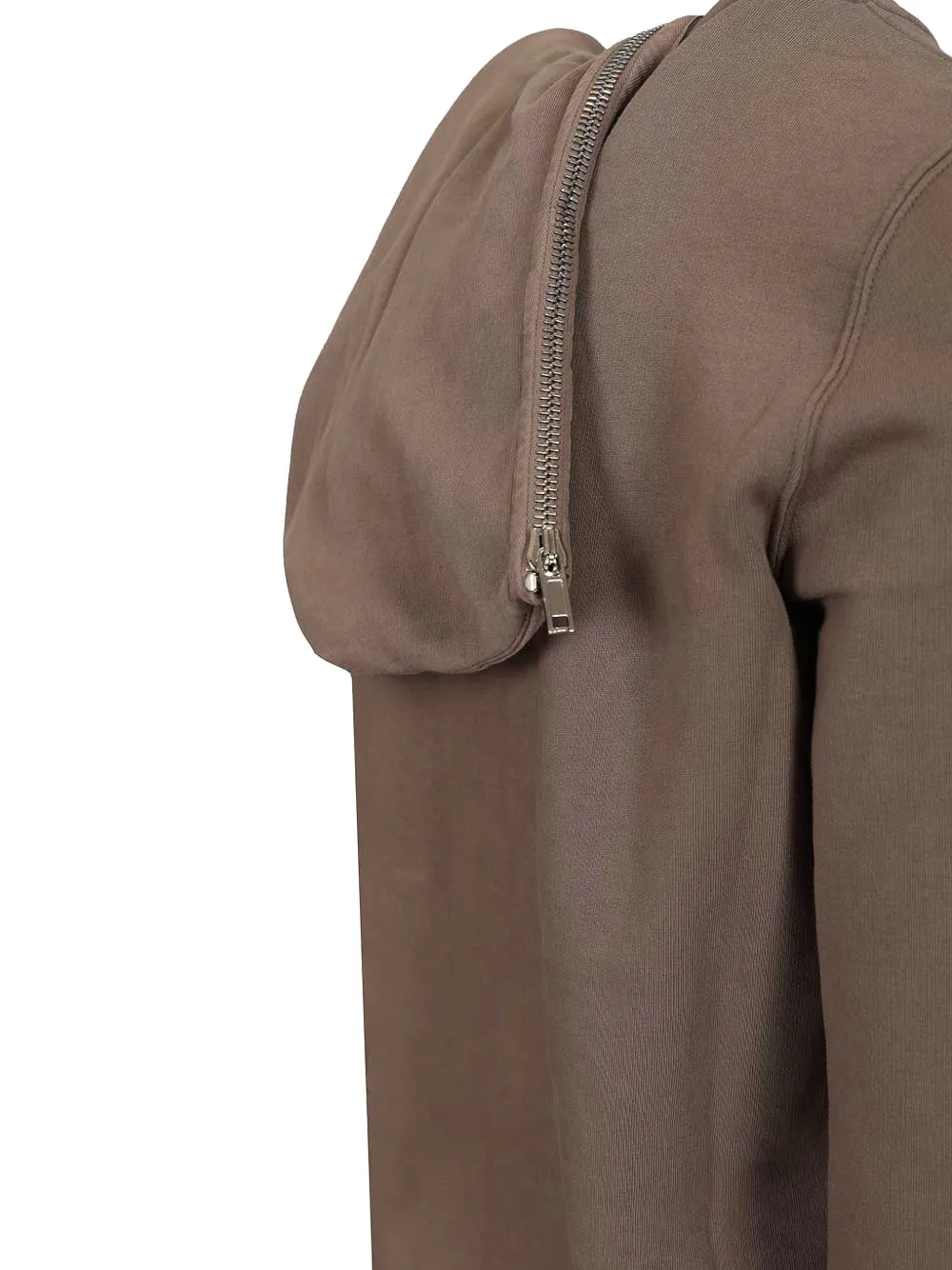 Rick Owens DRKSHDW Katoenen hoodie Bruin