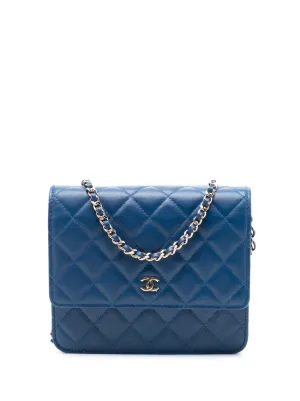 CHANEL Pre-Owned 2009 Classic フラップ ショルダーバッグ | ブルー