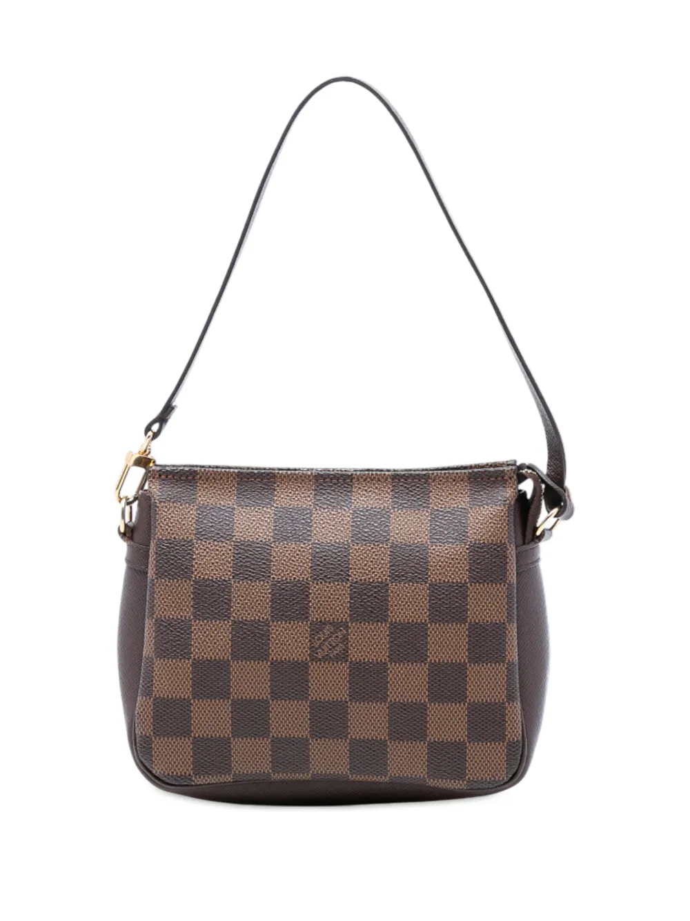 Louis Vuitton Pre-Owned 2002 Damier Ebene Trousse Pochette handbag - Marrone