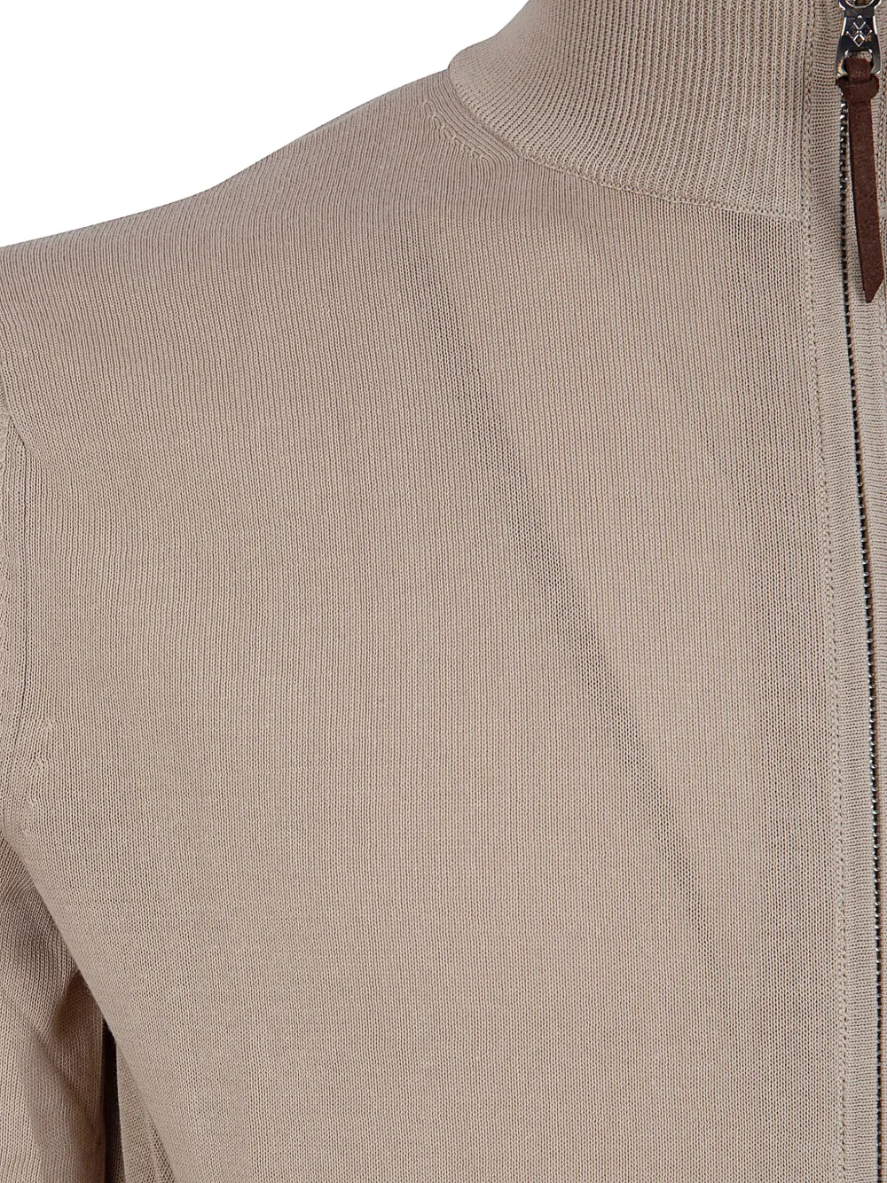 Ballantyne Vest met rits Beige