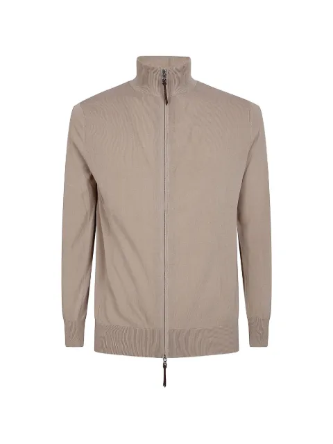 Ballantyne zip-up cardigan