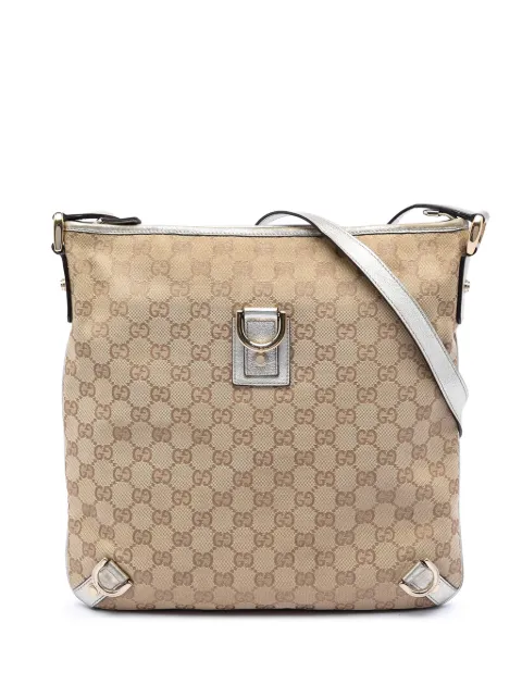 Gucci Pre-Owned 2016-2025 GG Canvas Abbey D Ring crossbody bag