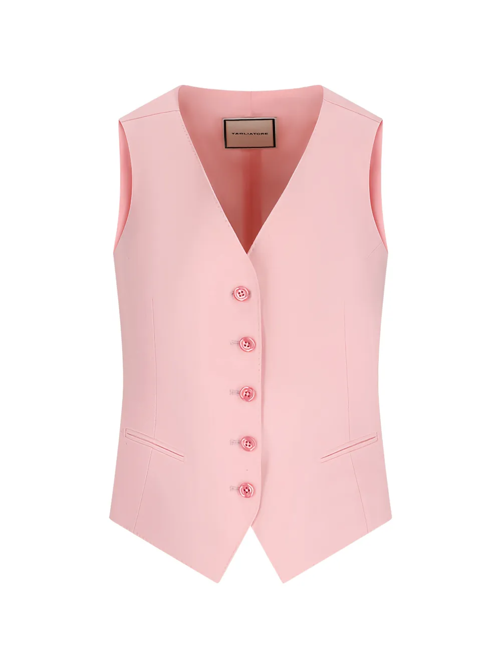 Tagliatore buttoned waistcoat - Rosa
