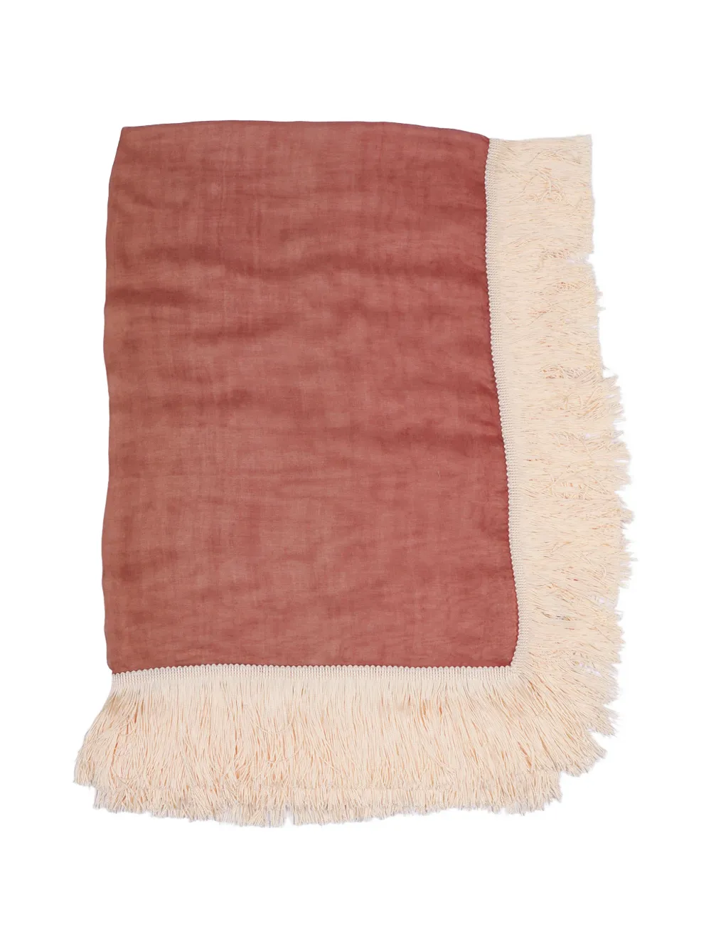 Faliero Sarti Ginny Frangia scarf - Rosa