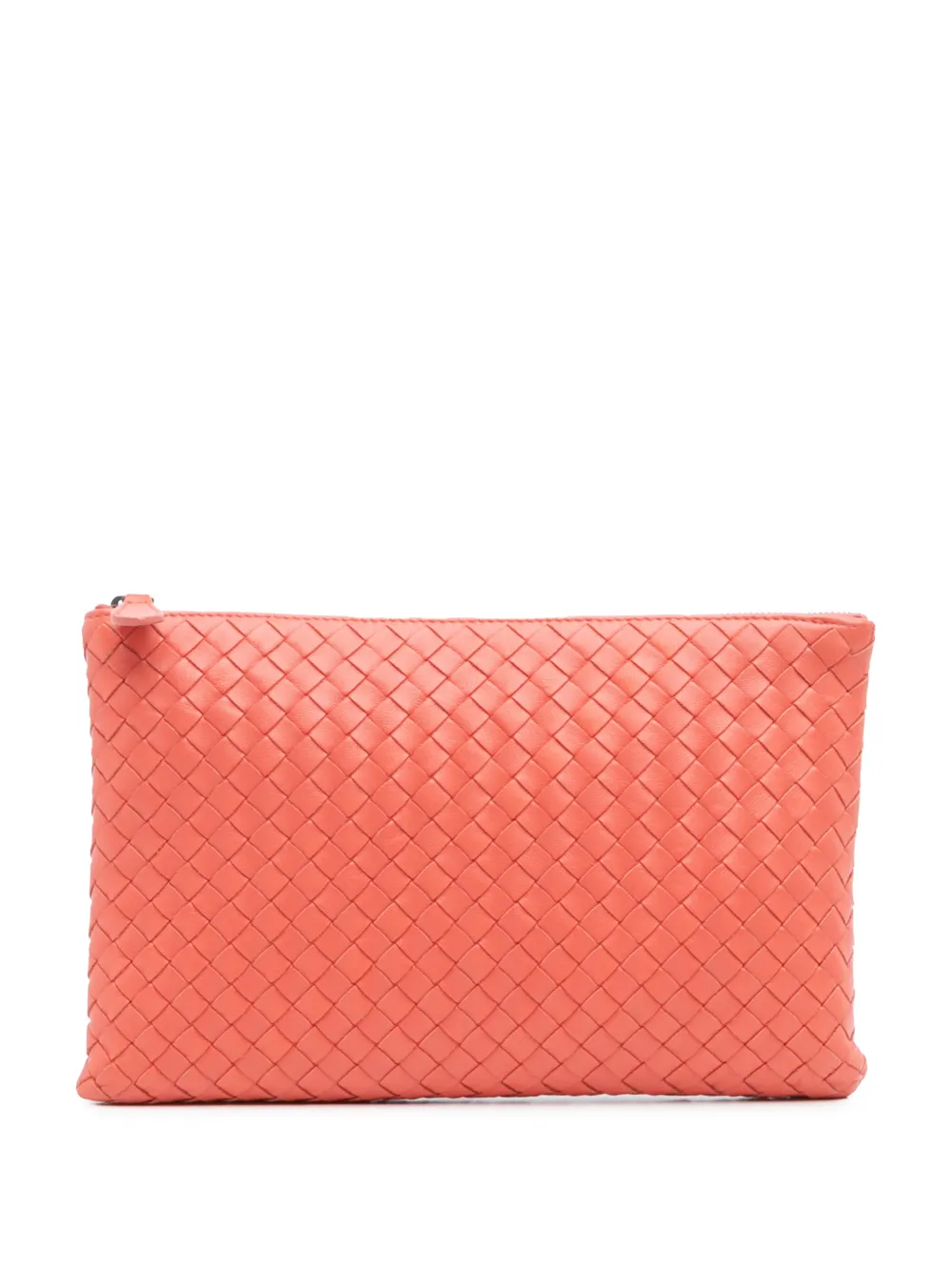 Bottega Veneta Pre-Owned 2010 Nappa Intrecciato clutch bag - Arancione