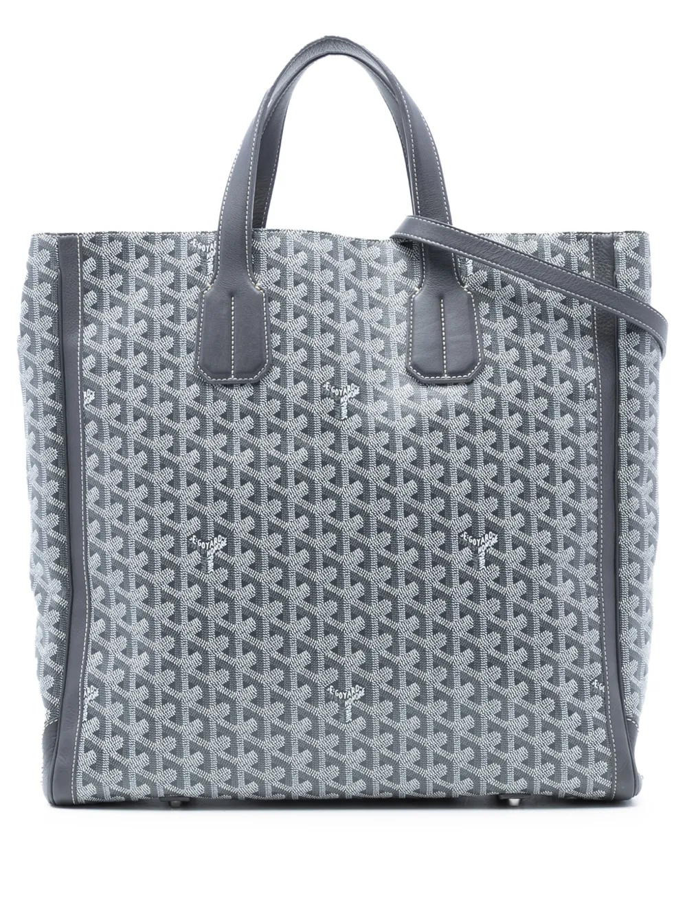 Goyard Pre-Owned 2015 Goyardine Voltaire satchel - Grigio