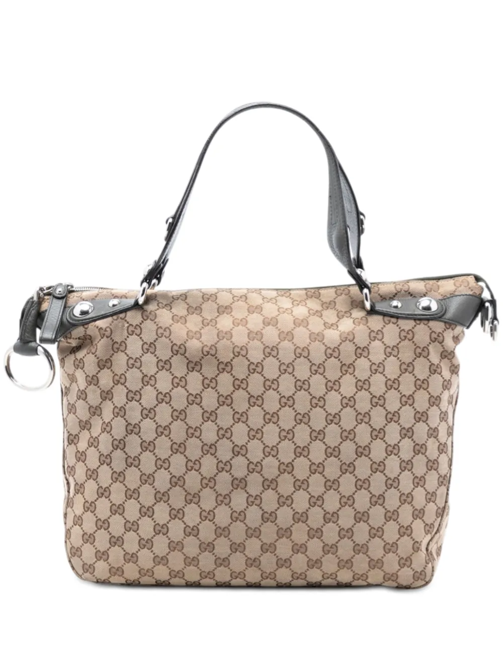 Gucci Pre-Owned 2016-2025 Large GG Canvas Icon Bit satchel - Toni neutri