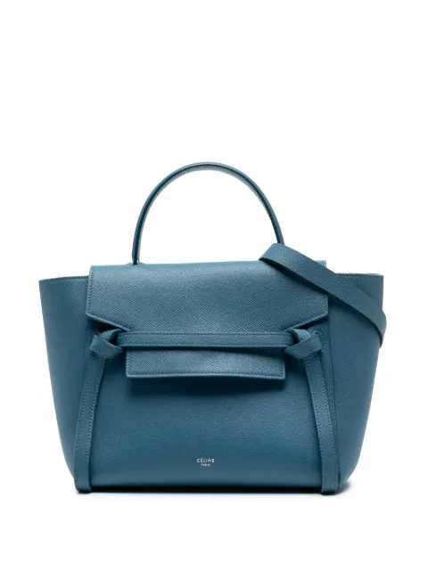 Celine Pre-Owned Borsa a tracolla micro in pelle di vitello pieno fiore 2017