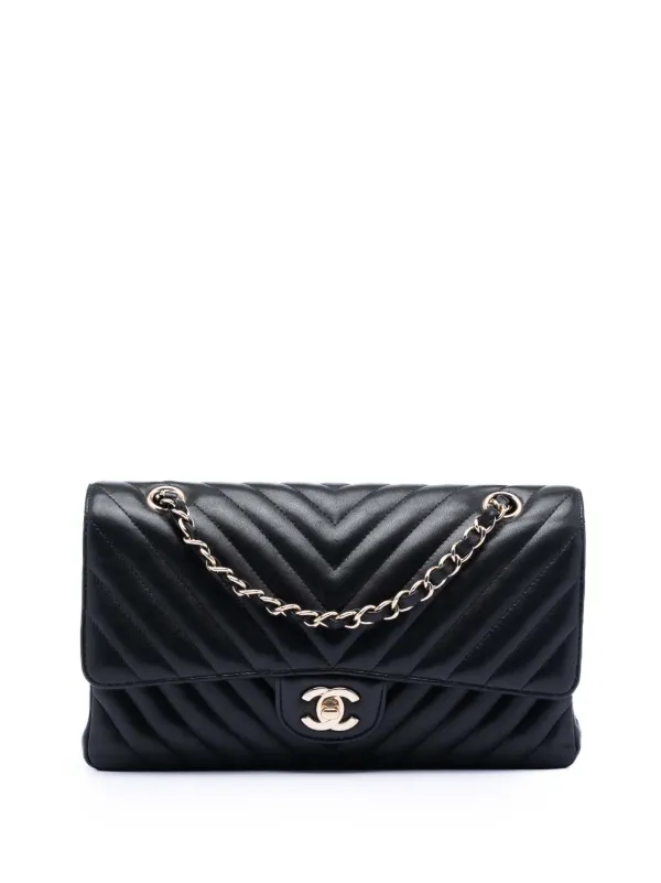 CHANEL Pre-Owned 2017‐2018 ミディアム クラシック シェブロン