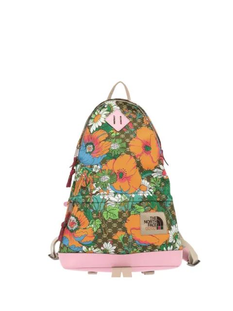 Gucci Pre-Owned 2000-2015 The North Face Medium Econyl Floral backpack