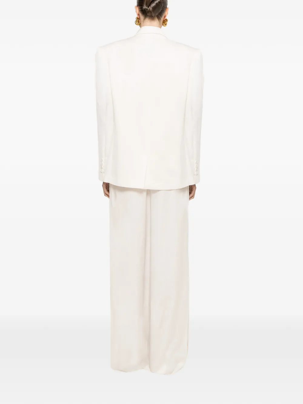 NISSA Oversized blazer Wit