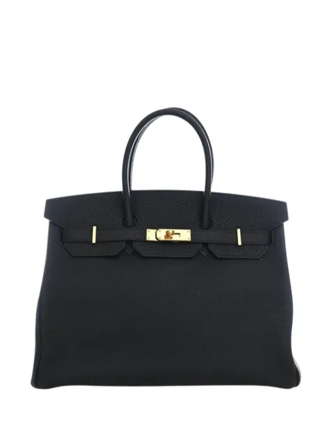Hermès Pre-Owned 2018 Togo Birkin Retourne 35 handbag