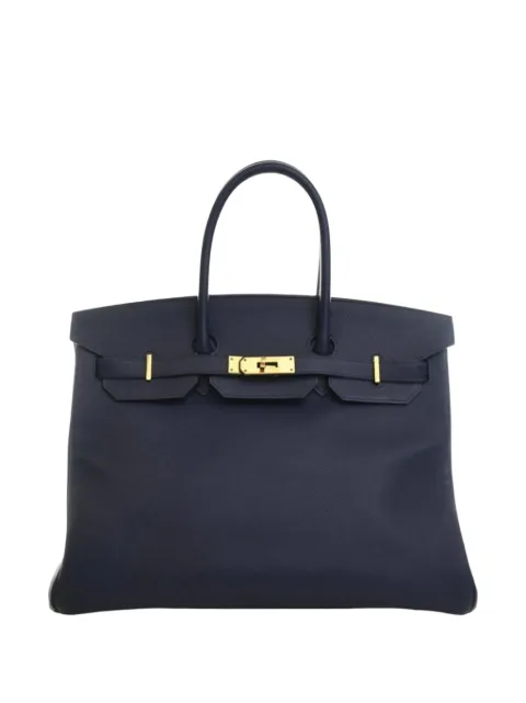 Hermès Pre-Owned bolsa de mano Epsom Birkin Retourne 35 2016