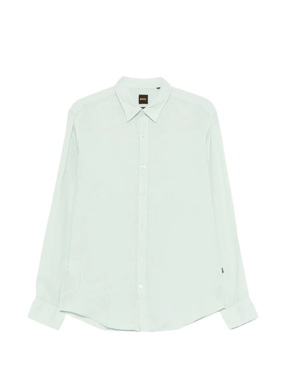 BOSS logo-detail shirt - Verde