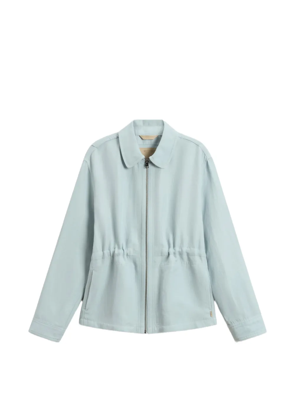 Woolrich linen-blend jacket - Blu