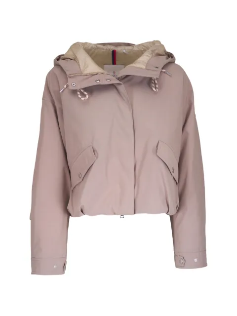 Moncler flap pockets hooded jacket