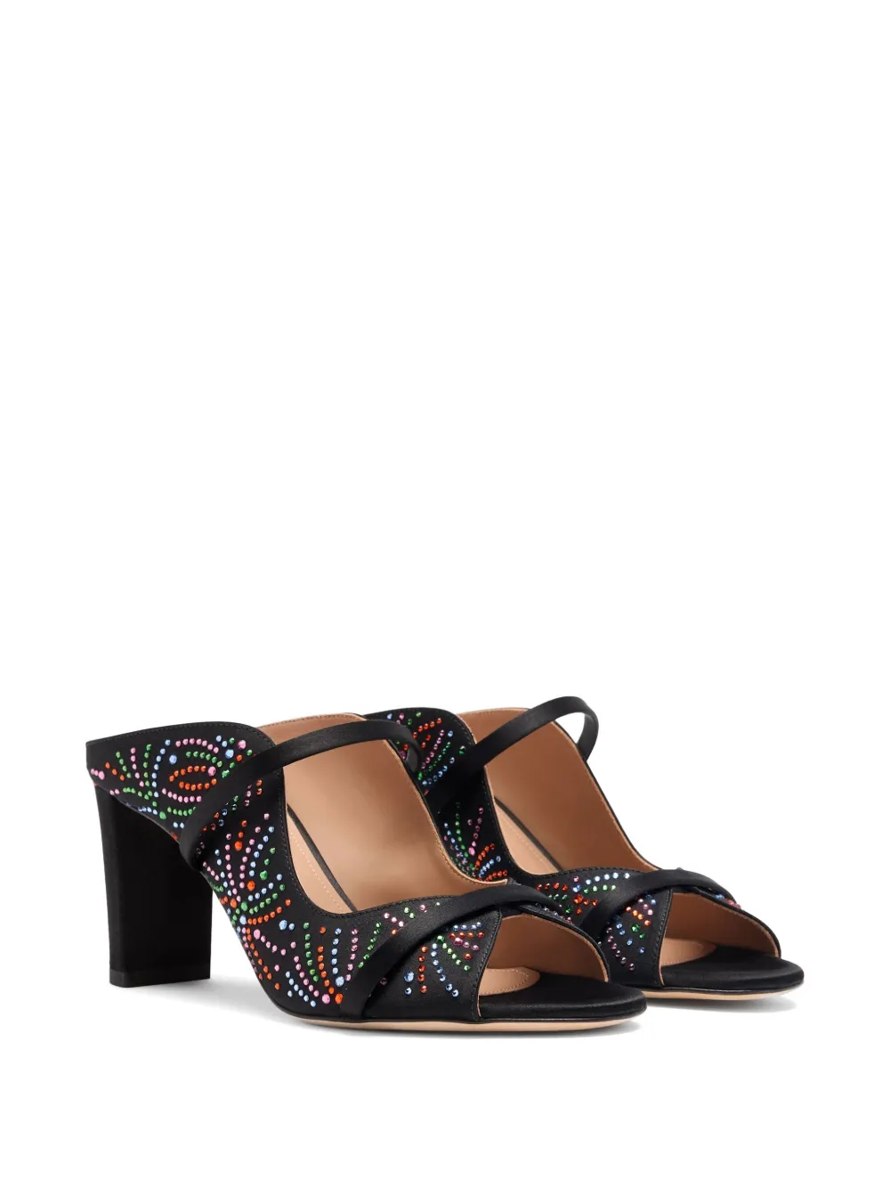 Malone Souliers Norah block-heel sandals Zwart