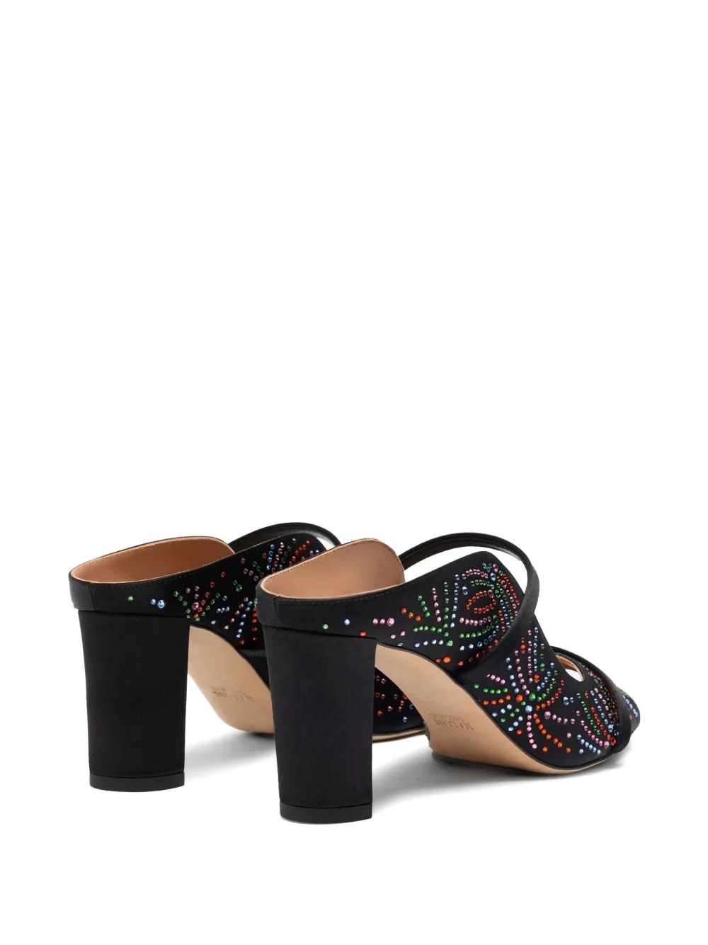 Malone Souliers Norah block-heel sandals Zwart