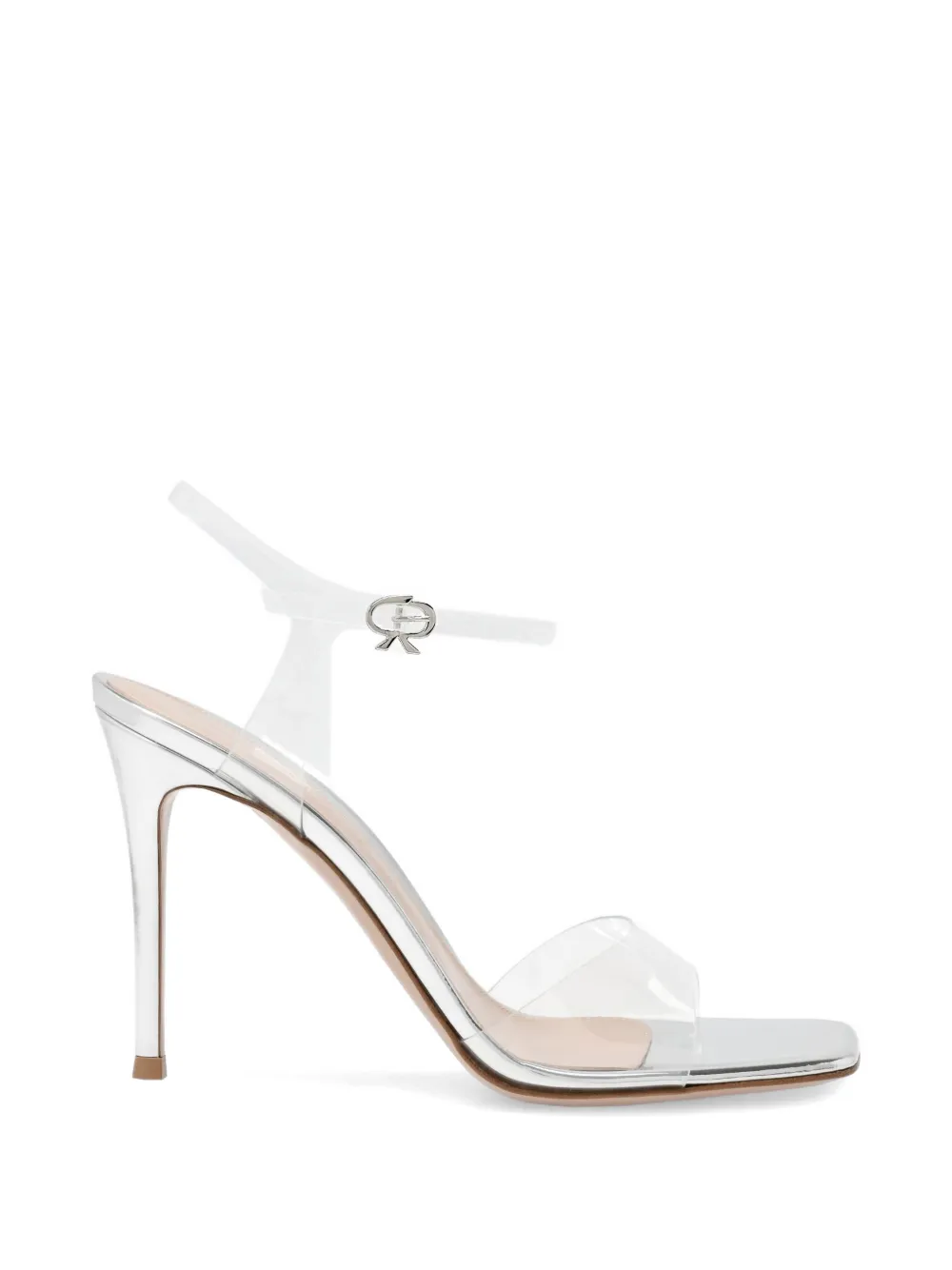 Gianvito Rossi 95mm Cher heeled sandals Wit