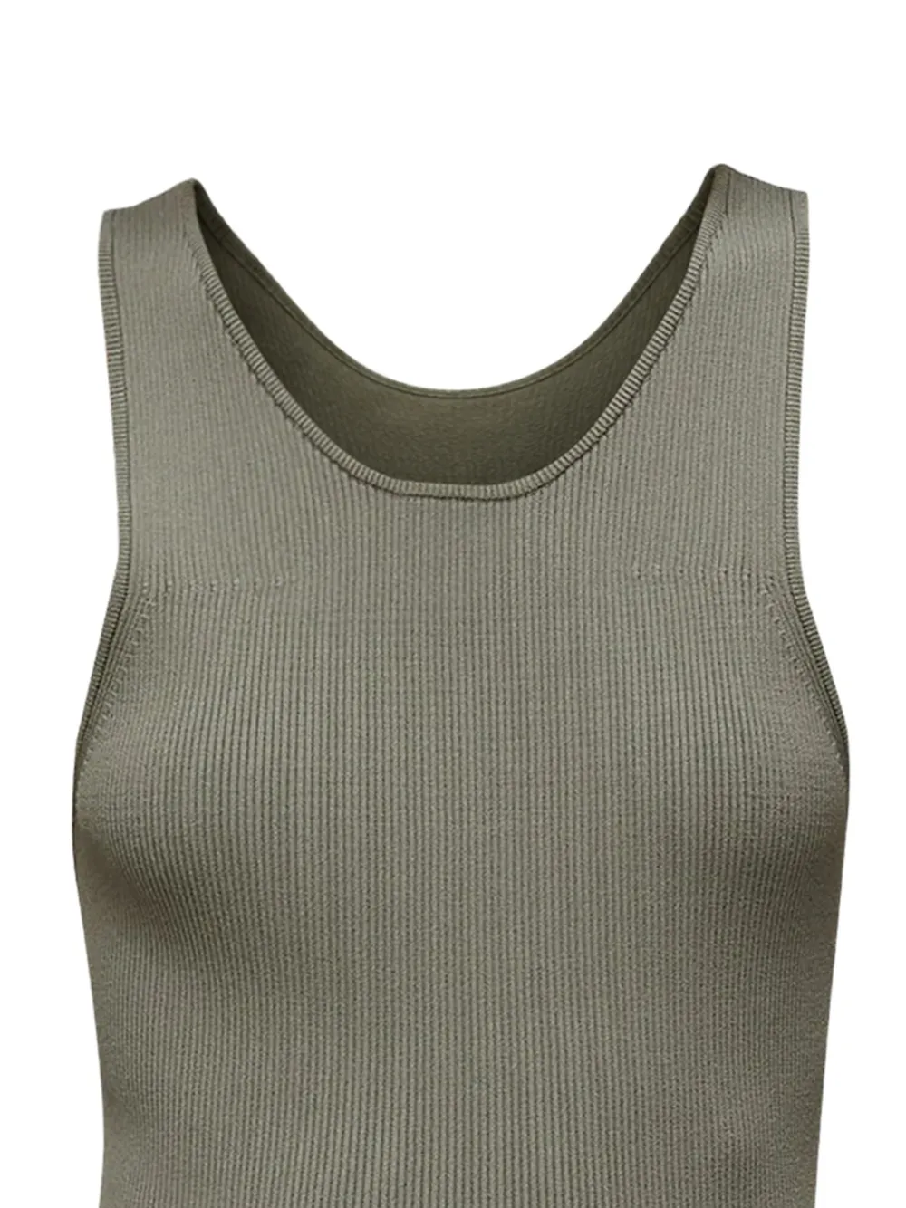 3.1 Phillip Lim Geribbelde gelaagde tanktop Groen