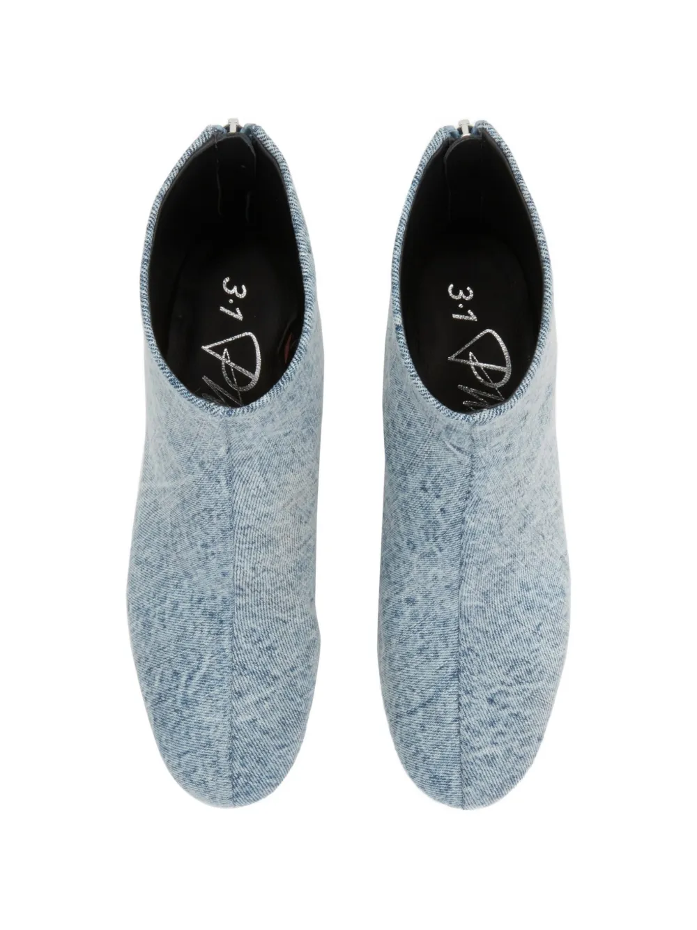 3.1 Phillip Lim Nadia block heel boots Blauw