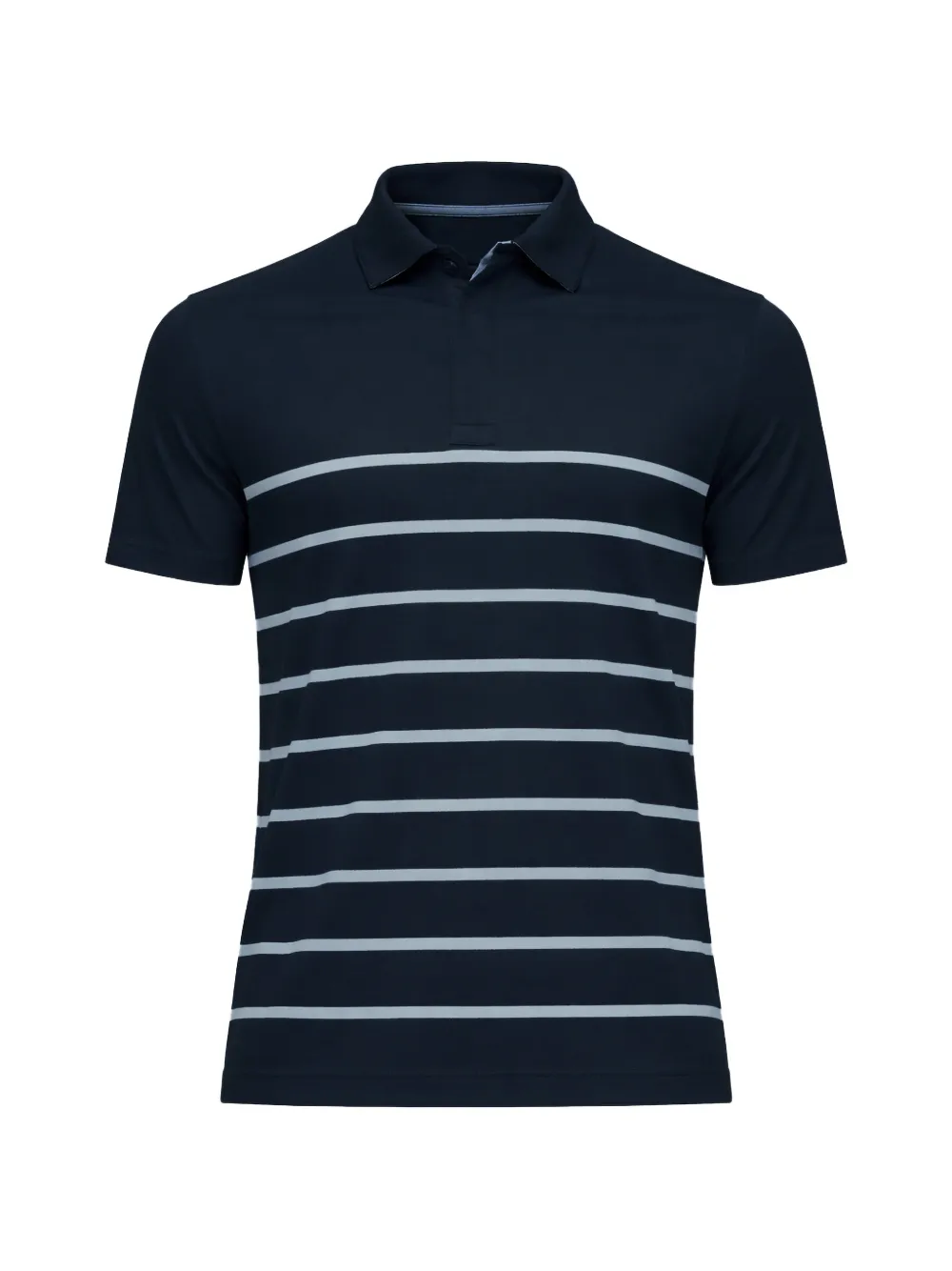 Paul & Shark striped pattern polo shirt - Blu