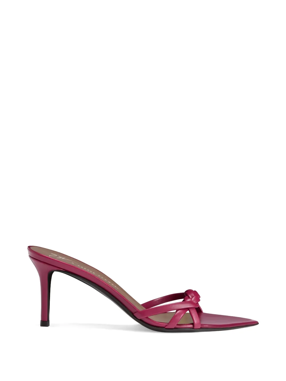 Giuseppe Zanotti Intrigo Braid braided sandals Roze
