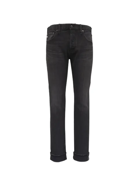 AG Jeans five-pocket turned-up hem jeans