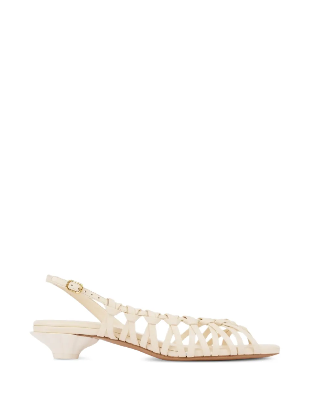 Chloé Estra woven-strap sandals Beige