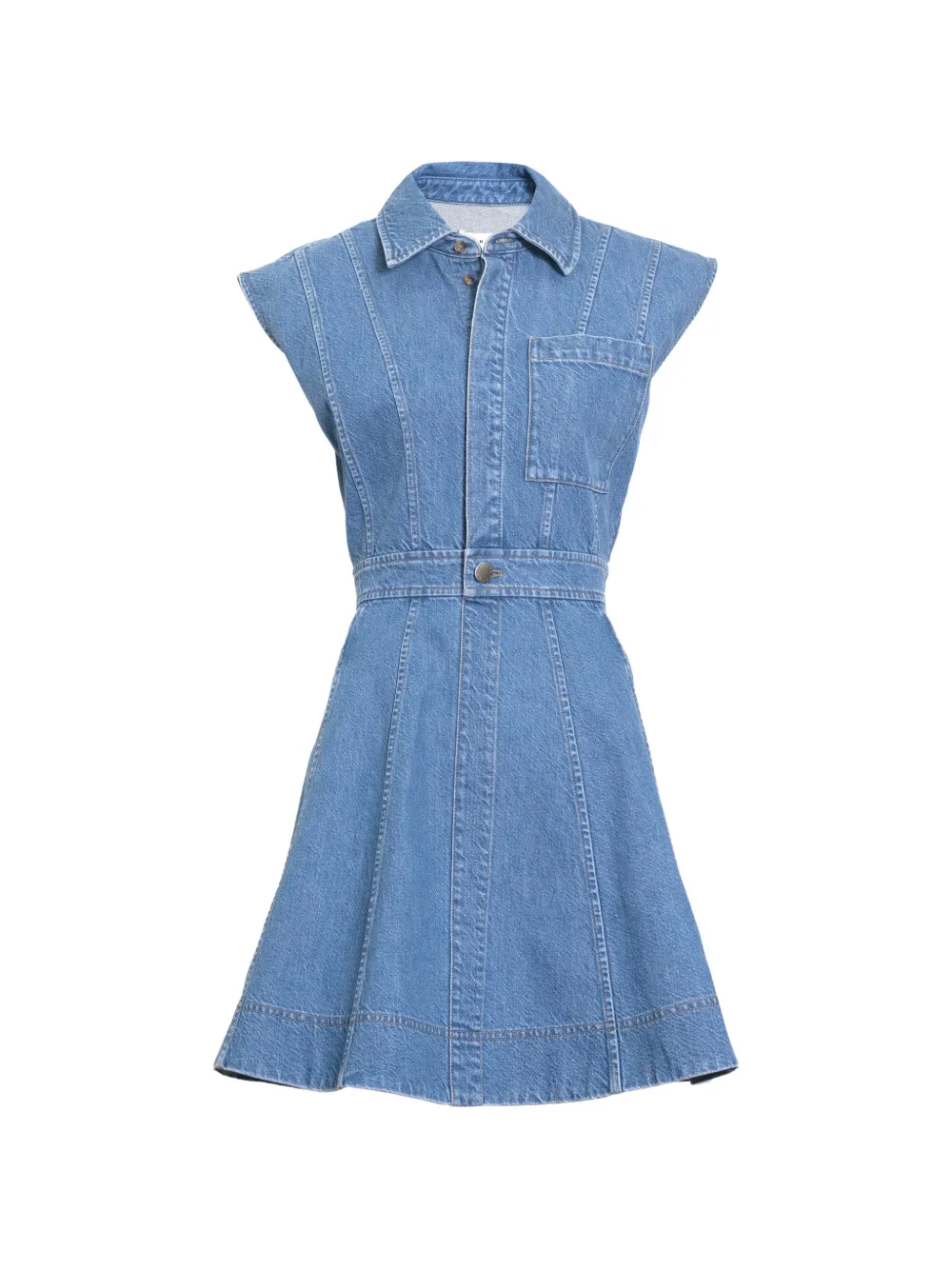 Tanya Taylor Hailey mini dress - Blu