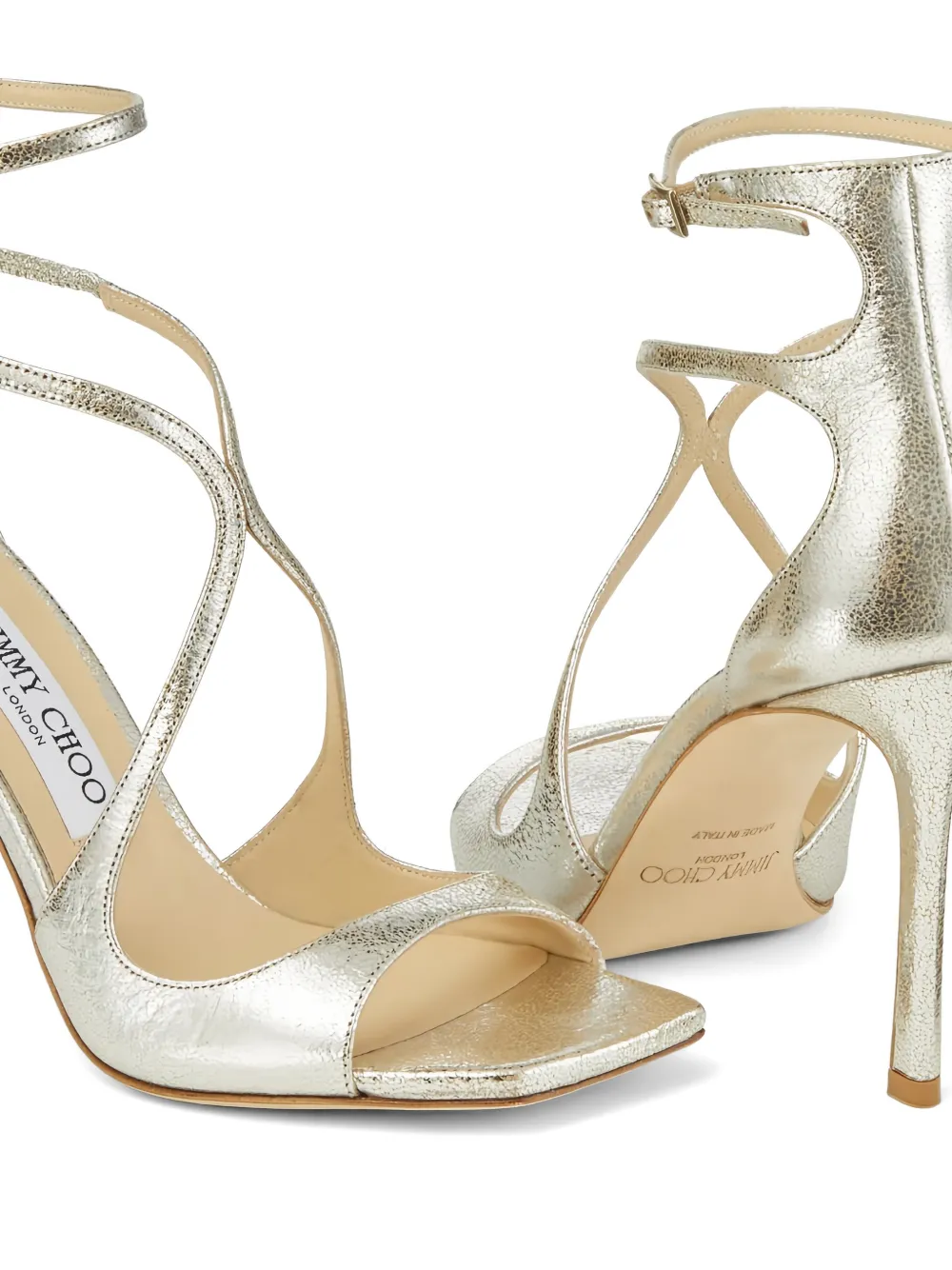 Jimmy Choo Azia sandals Zilver