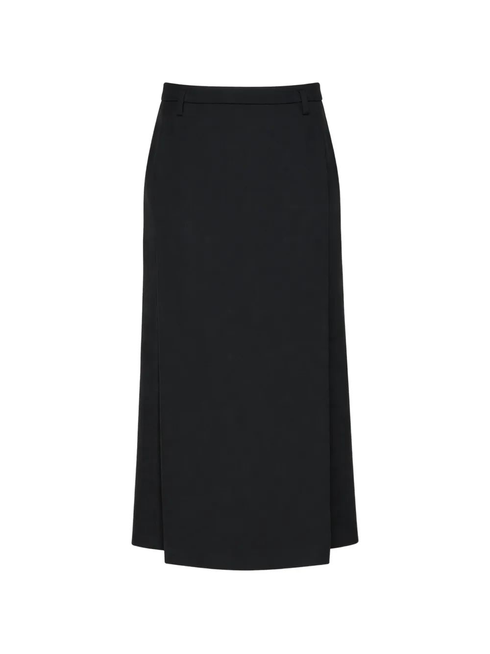 The Row high-waisted midi skirt - Nero
