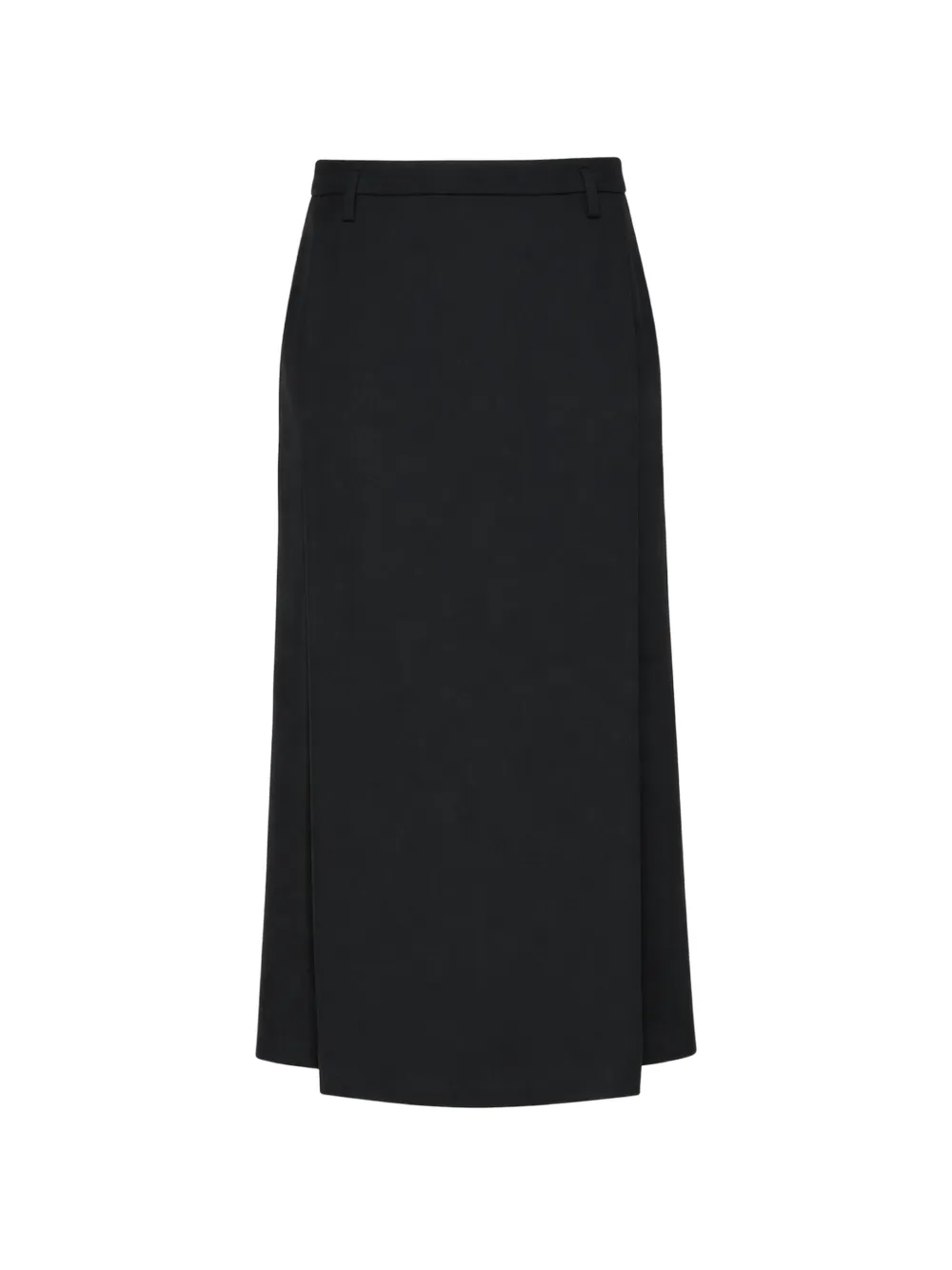 The Row high-waisted midi skirt - Nero