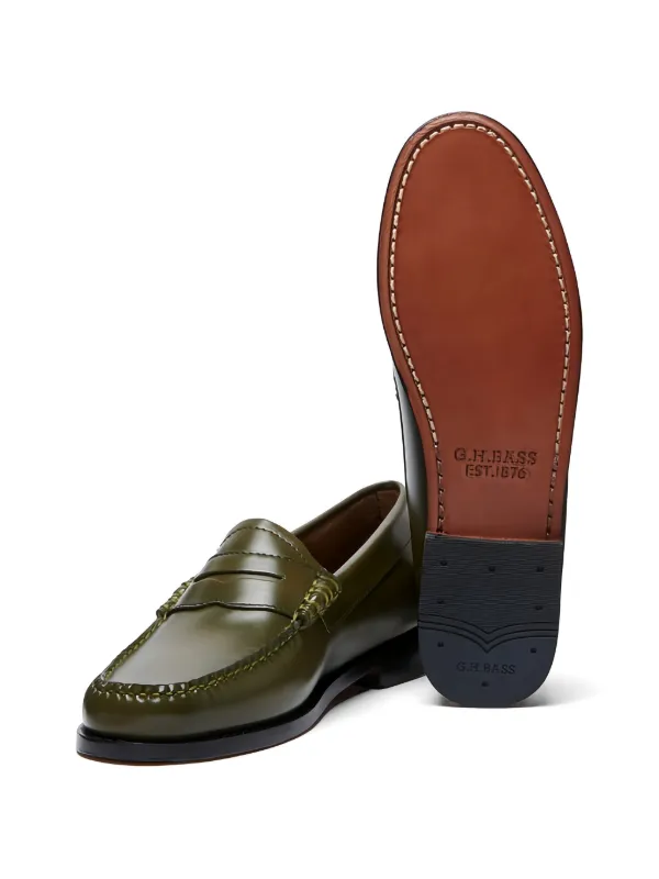 G.H.Bass Weejuns Penny Loafers | Green | FARFETCH ZA