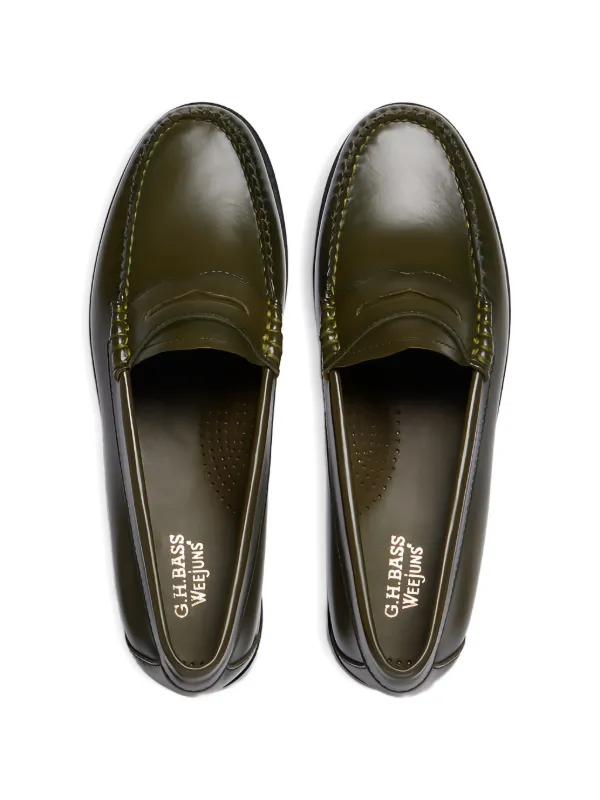 G.H.Bass Weejuns Penny Loafers | Green | FARFETCH ZA