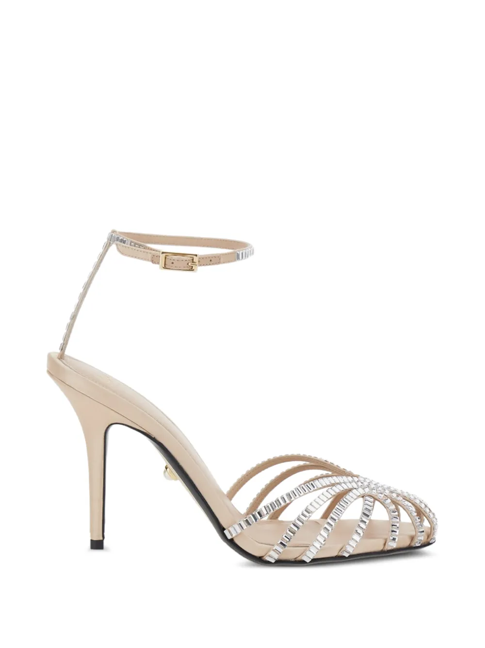 Alevì 95mm Penelope Xtal heeled pumps - Toni neutri