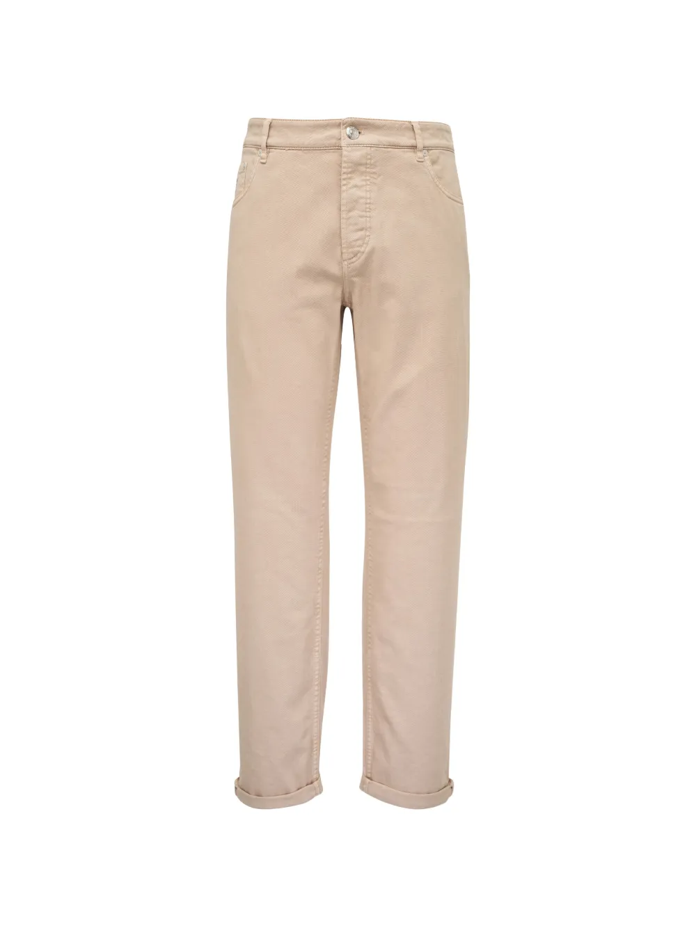 Brunello Cucinelli rolled jeans - Nude