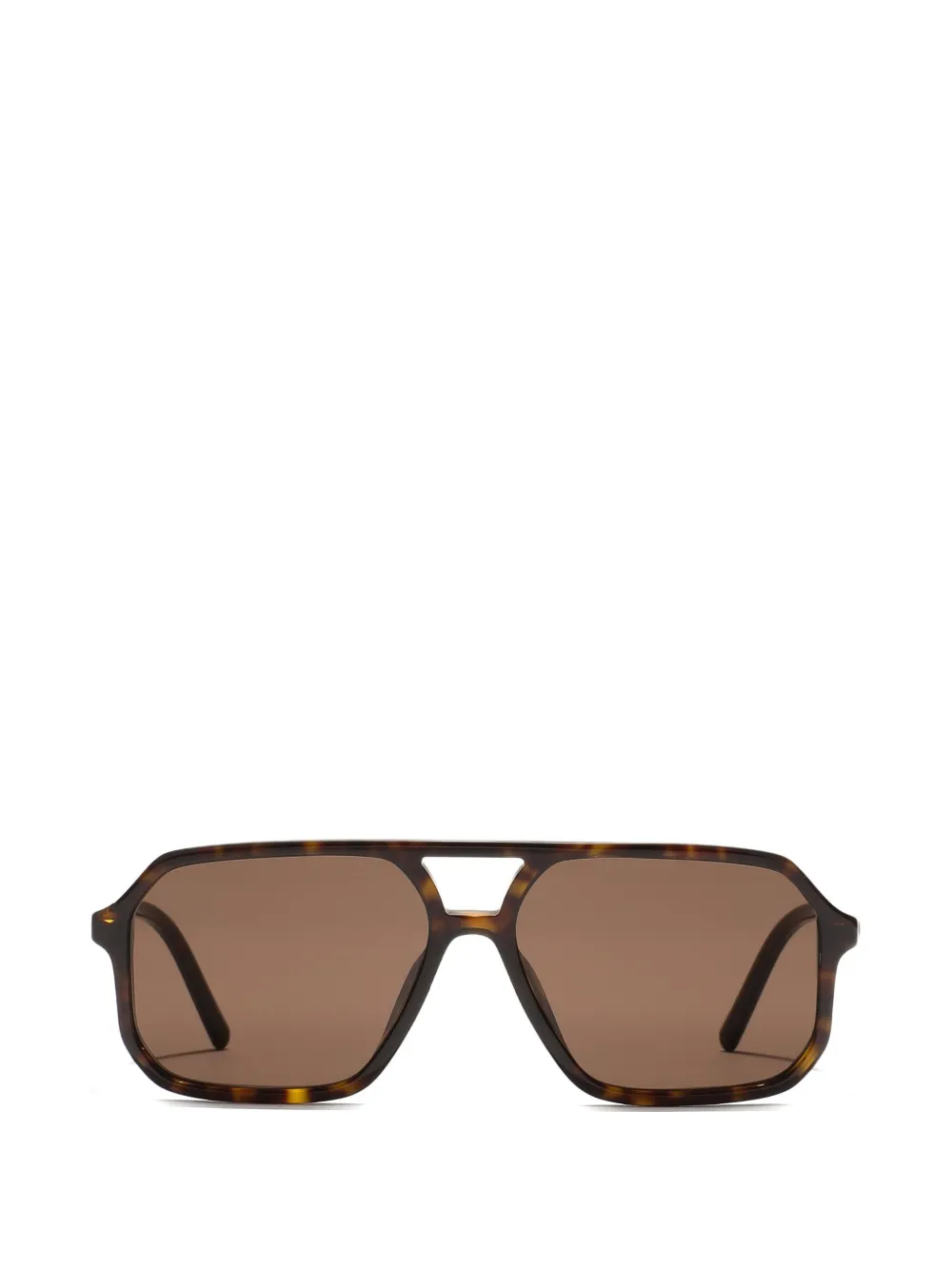 Dolce & Gabbana Eyewear square-frame sunglasses - Marrone