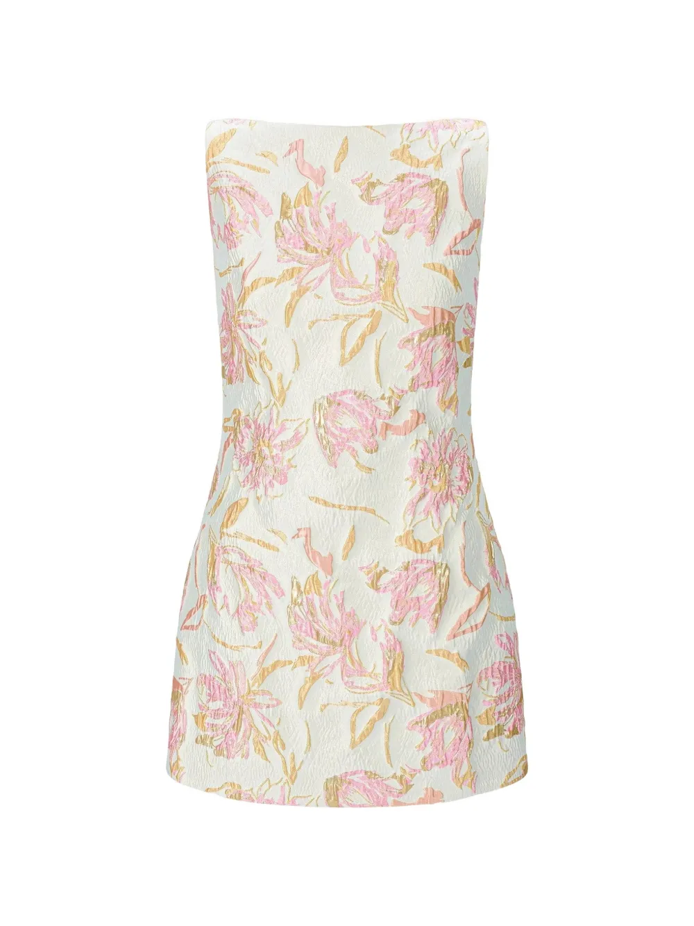 STAUD floral mini dress - Blu