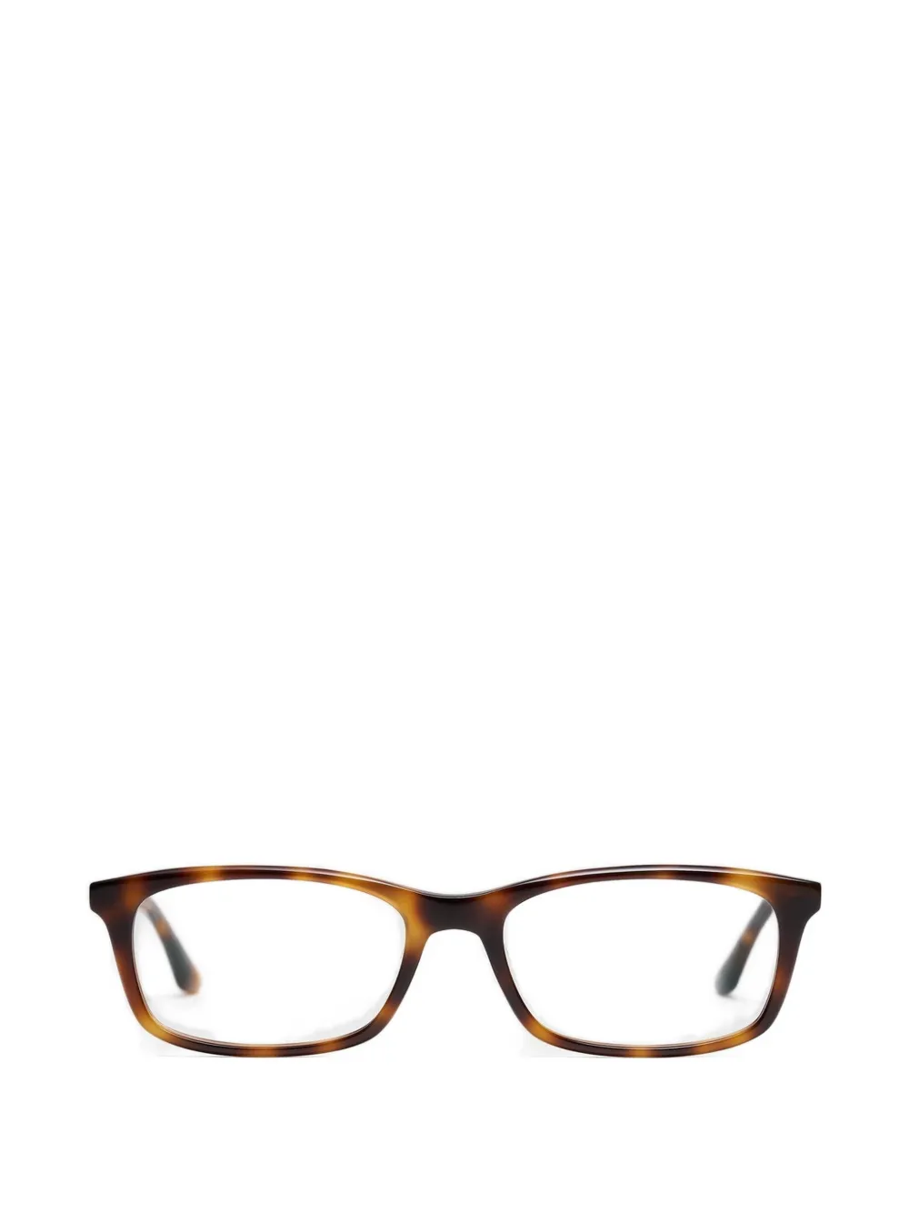 Peter And May Emilia rectangle-frame glasses - Marrone